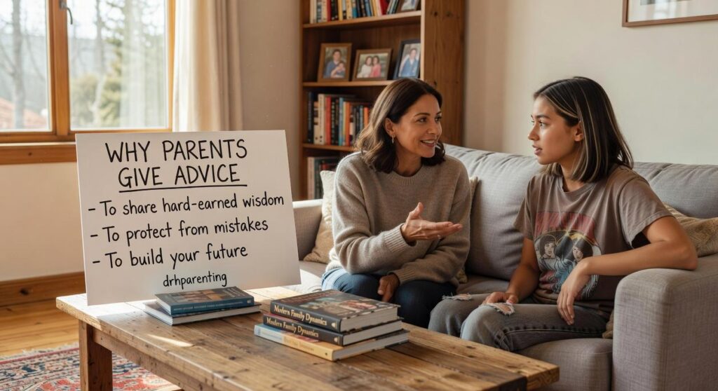 why parents give advice drhparenting