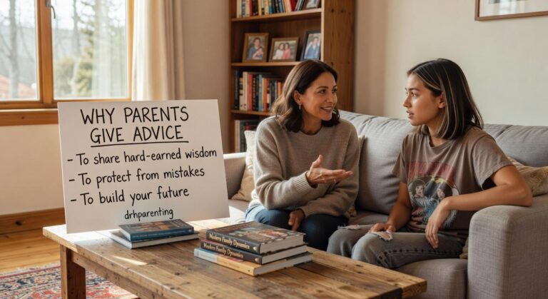 why parents give advice drhparenting